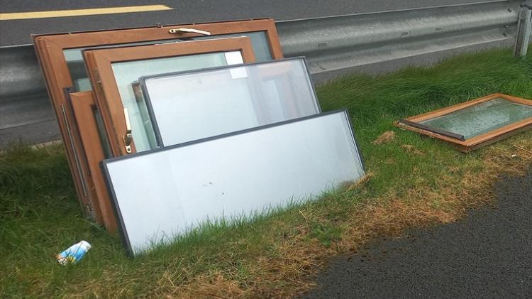 Drivers shocked at dumping by side of this busy Kildare road