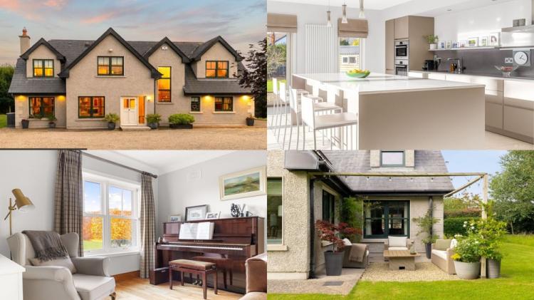 PICTURES: Swanky Kildare home with its own tennis court now on sale for &euro;795,000
