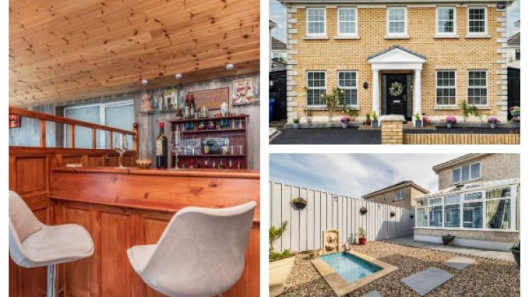 GALLERY: Luxurious Kildare home with own bar and water feature in backyard