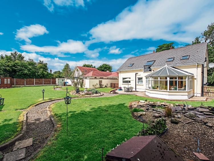 Kildare Property Watch Large Naas bungalow with jacuzzi cabin for €