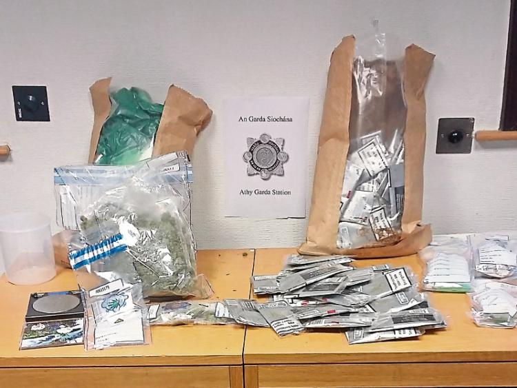 Four arrested during drugs, contraband tobacco searches in Athy