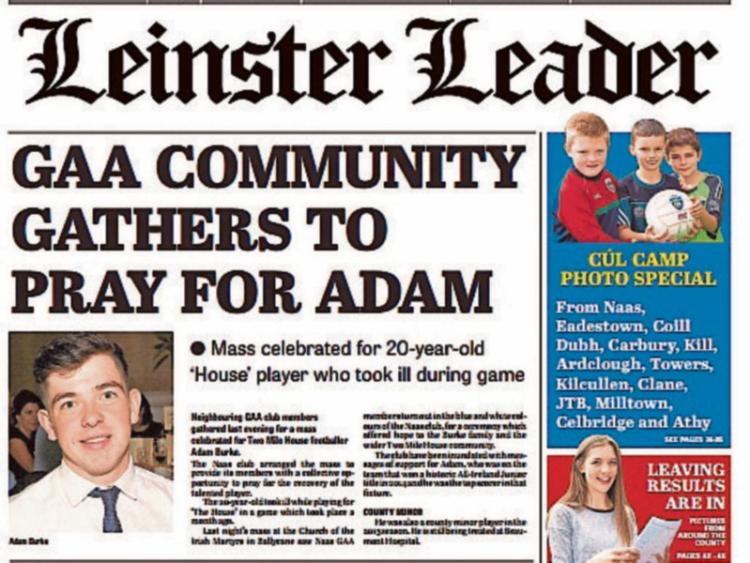 In this week's Leinster Leader Leinster Leader