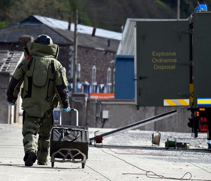 Residents evacuated as army bomb squad removes explosive device from Kildare land