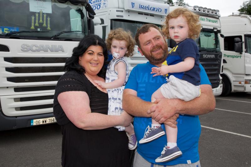 VIDEO: Truck run at Sarsfields GAA in aid of Friends of the Coombe