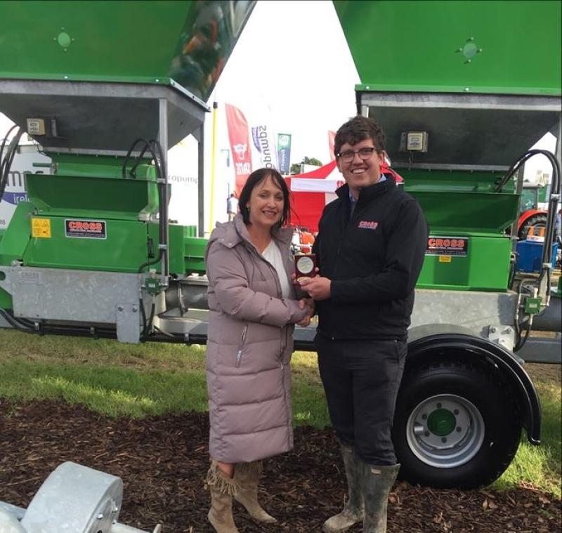 Rathangan man celebrates gold medal win for innovative design