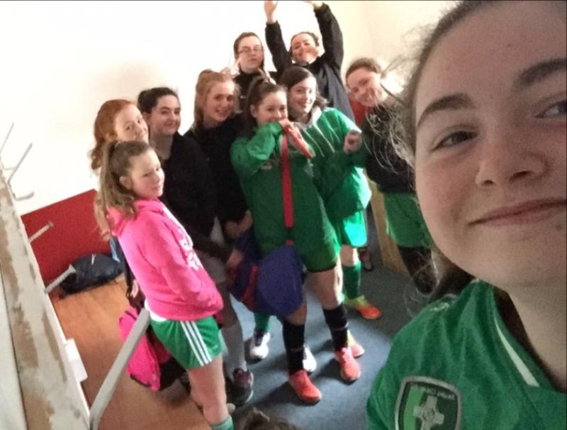 The challenges of playing girls soccer in Kildare