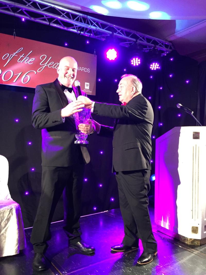 Aubrey McCarthy is 2016 Rehab Kildare Person of the Year