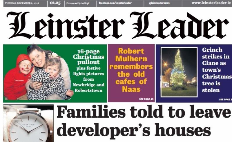 IN THIS WEEK'S LEINSTER LEADER...