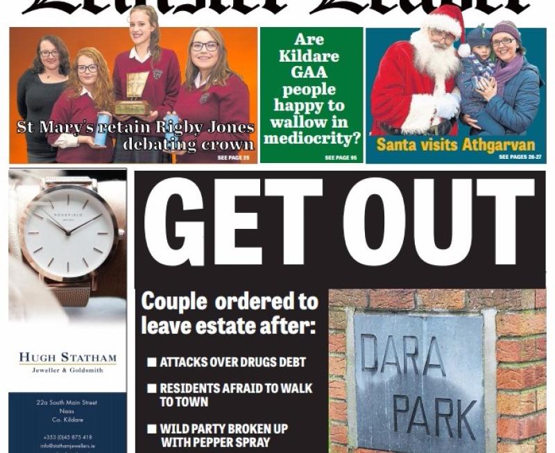 IN THIS WEEK'S LEINSTER LEADER...