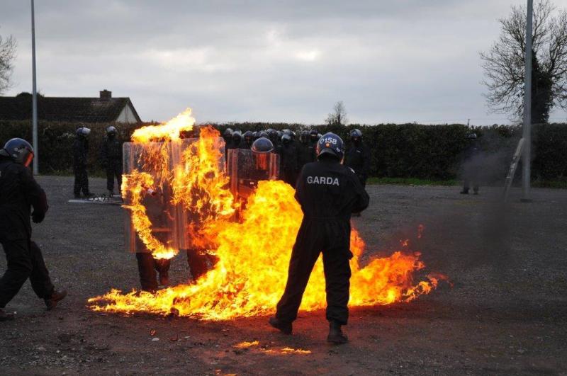 Kildare cops on fire!
