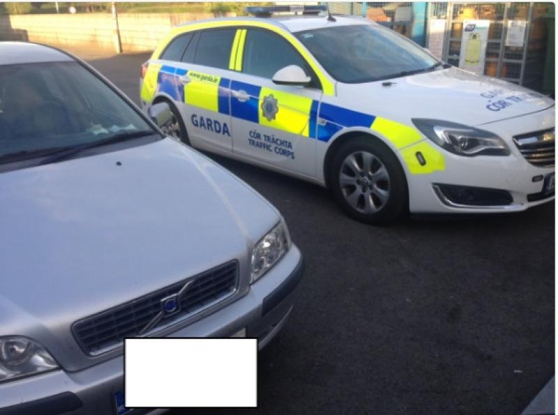 Naas gardai car seize for no insurance