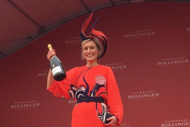LIVE: Kildare woman scoops Punchestown's Bollinger Best Dressed Lady 2017!