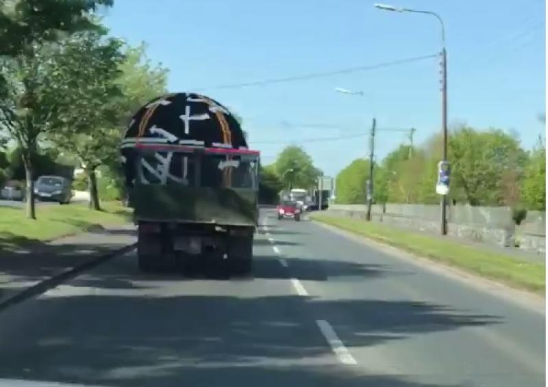 WATCH: "Stop, thief! They've made off with the Naas Ball!"