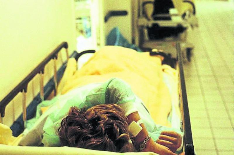 Large number on trolleys in Portlaoise Hospital 