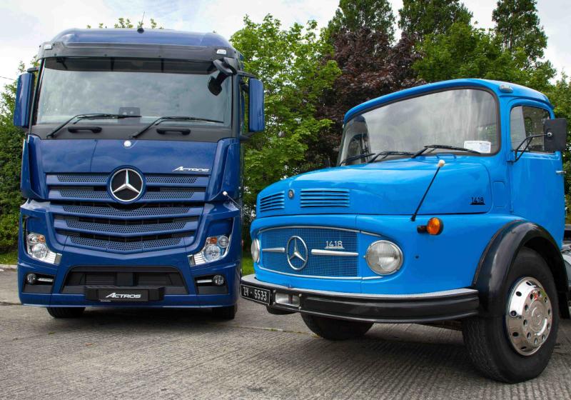 Mercedes-Benz commercials celebrating fifty years in Ireland 