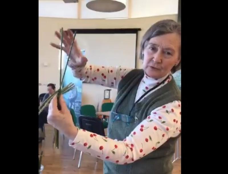WATCH: How to make a St Brigid's Cross 