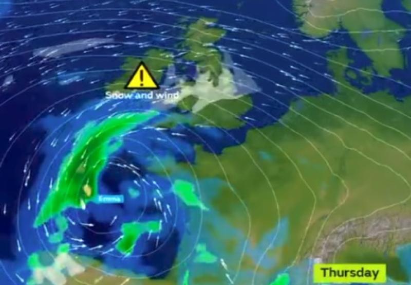 STORM EMMA BEAST FROM THE EAST
