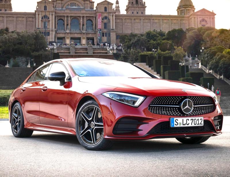Coming this way the - Mercedes CLS Coupe
