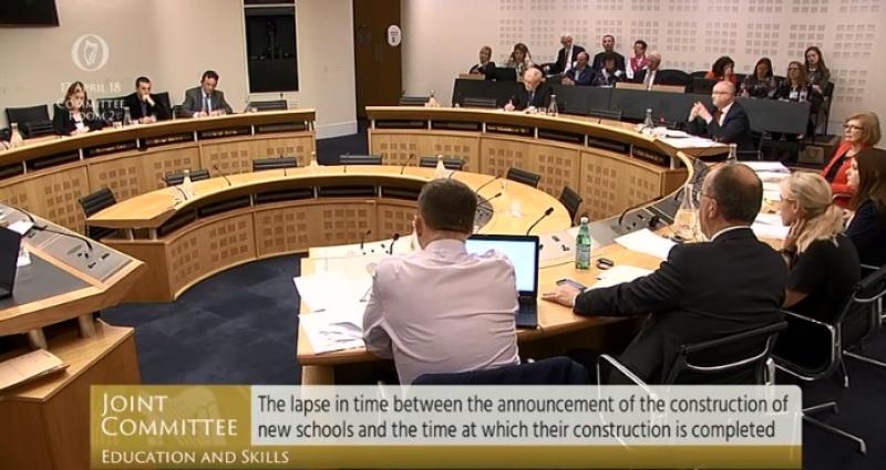 Monasterevin school principal speaks before education committee