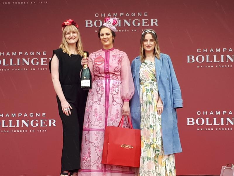 Cork retail manager scoops Punchestown Bollinger Best Dressed lady for day one