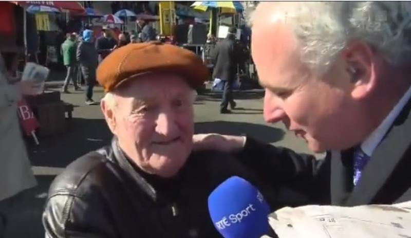 WATCH: Tommy Kinane wanders by RTÉ camera at Punchestown and is surprised with live interview