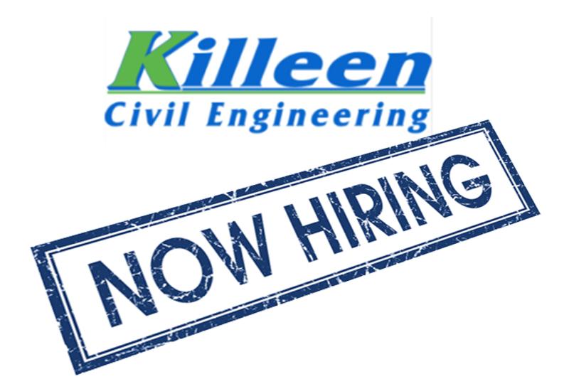 KILDARE JOBS ALERT Exciting opportunities at Killeen Civil Engineering