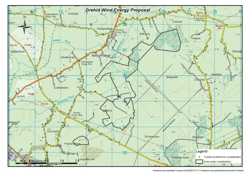 Consultation underway on new Kildare 14 turbine wind farm Kildare Live