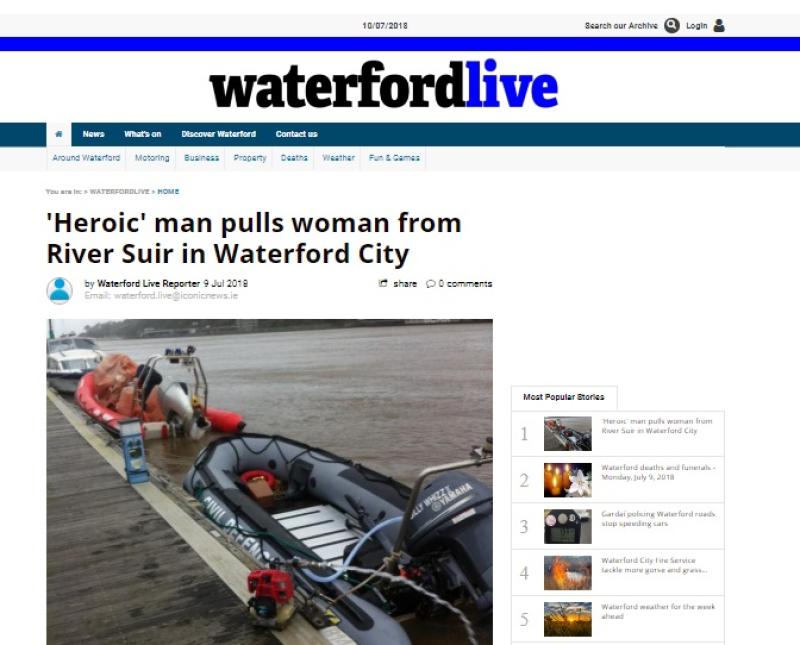 Got any cousins in Waterford?  Tell them about our new website waterfordlive.ie