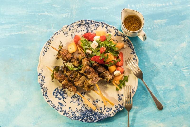 Lamb skewers