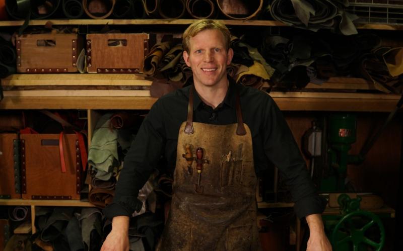 Garvan de Bruir interview: When modern design meets Kildare's leather heritage