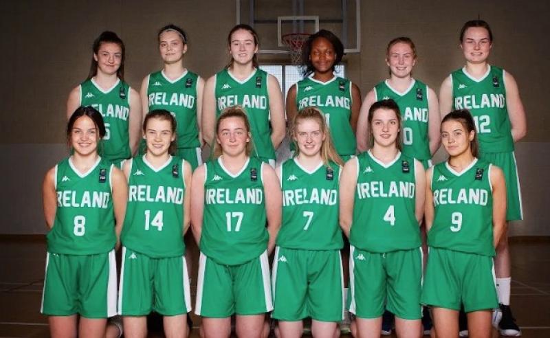 Two Kildare players on Ireland Under 16 women’s basketball team in FIBA European Championships in Montenegro