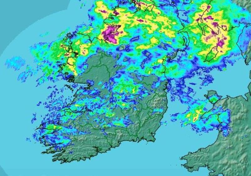 Met Eireann weather forecast for the week