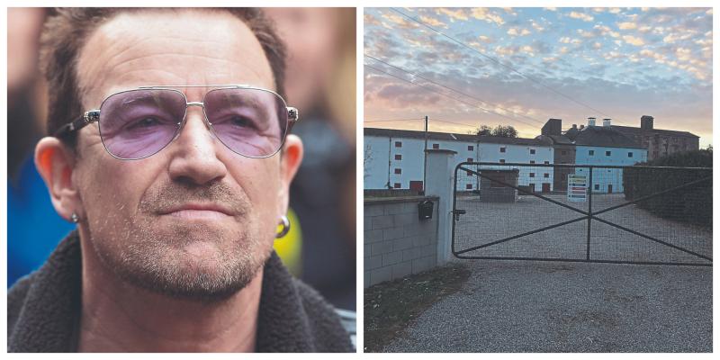 Bono's €50m Kildare distillery plans on hold as planning application determined invalid