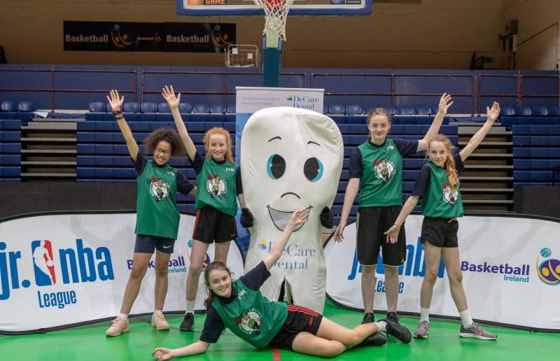 Kildare school partnered with New York Knicks in Jr. NBA Basketball