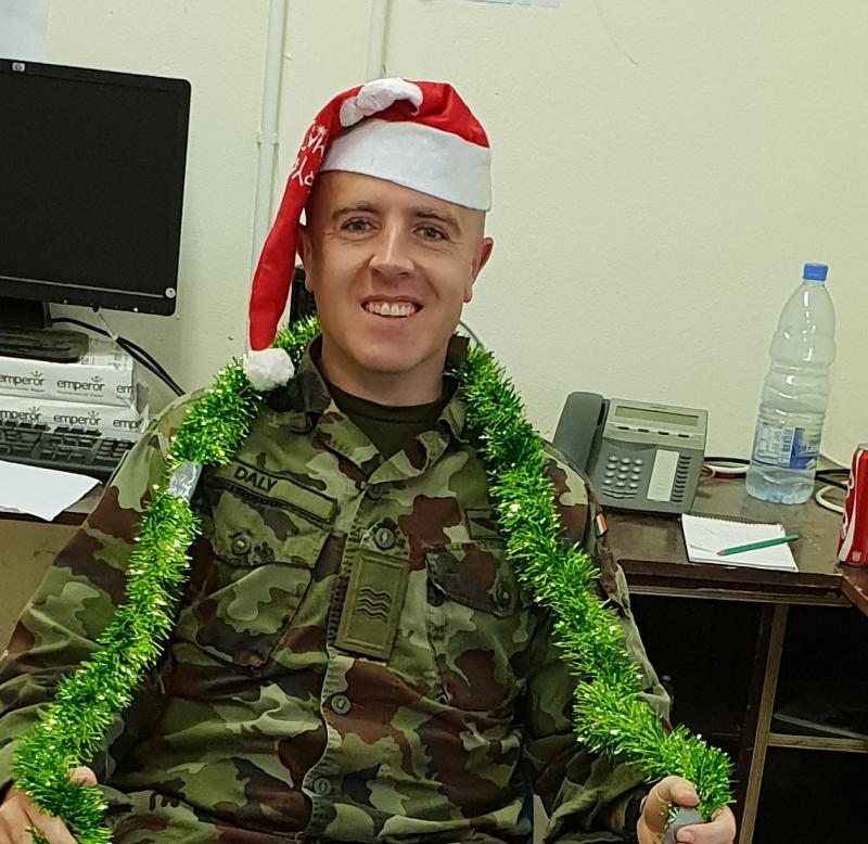  Defence Forces members abroad send Christmas greetings home to Kildare