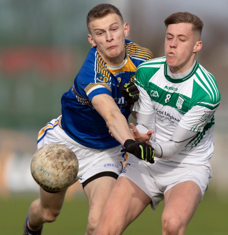 Holders, Naas CBS, put down a firm marker  in Bosco Cup