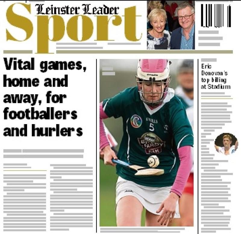In this week's Leinster Leader sport