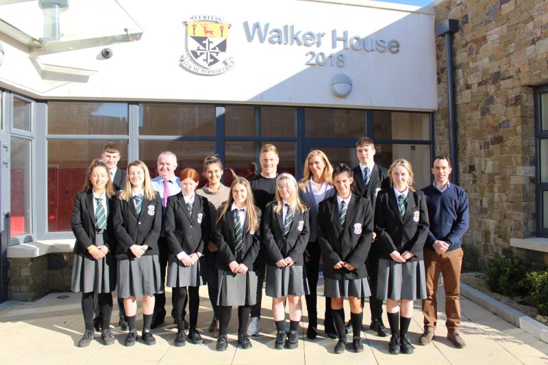 Leinster rugby's James Tracey launches Newbridge College charity fashion show 