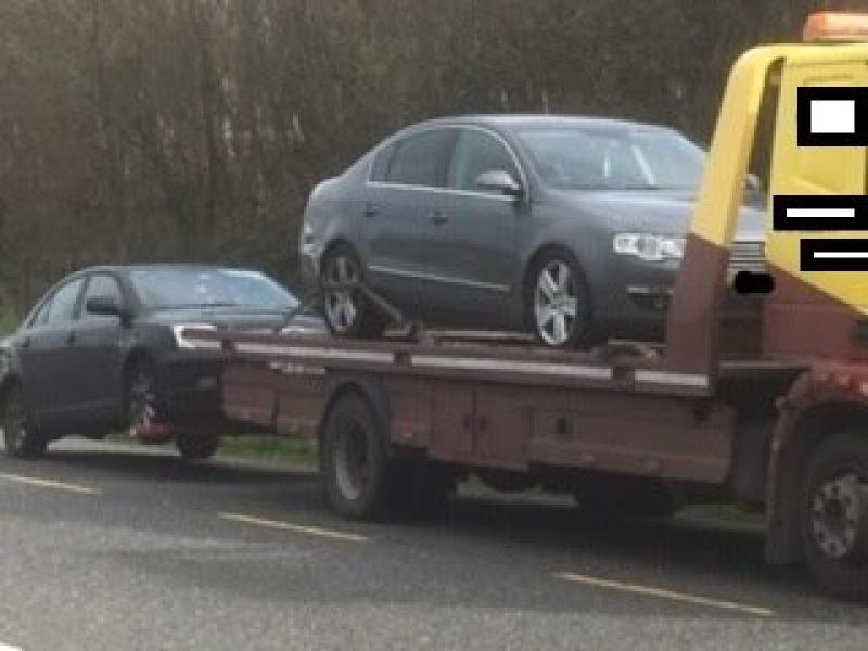 12 cars impounded by gardaí for having no tax, insurance or NCT at Kildare checkpoint
