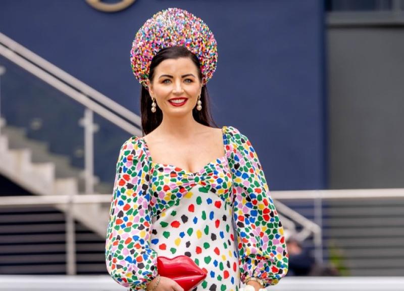 Sarah Cass Crowned Best Dressed Lady at Naas Racecourse