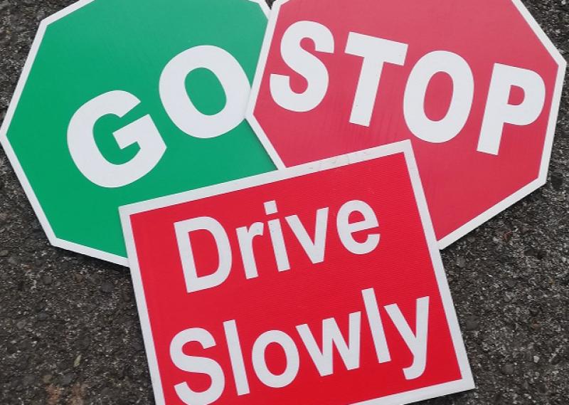 Kildare town footpath works to continue for up to two months 