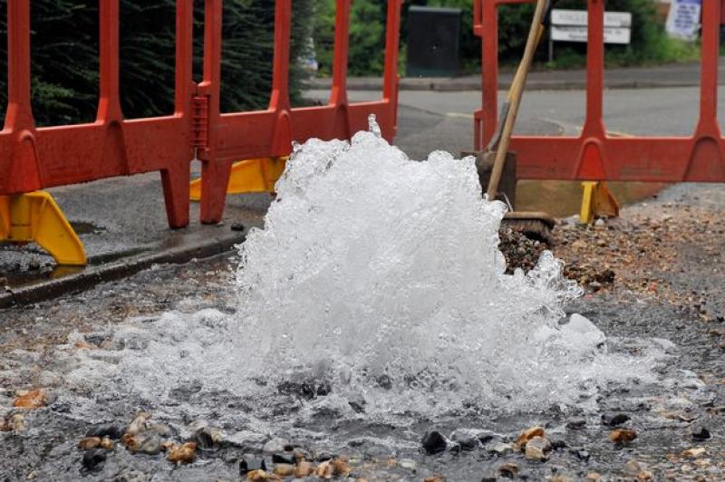 Kildare County Council confirm burst watermain repairs for tomorrow