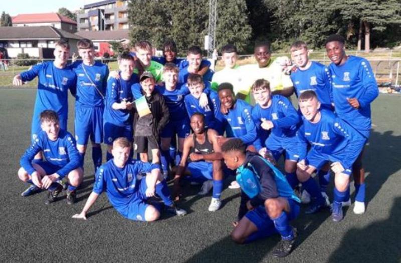 Newbridge Town U16s reach finals in Sweden