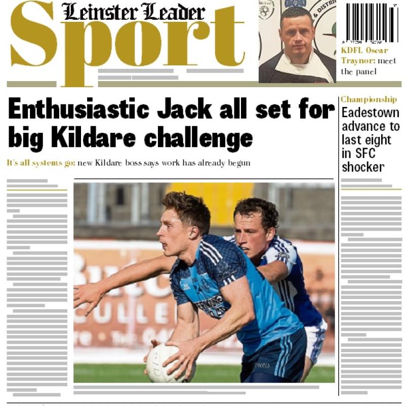 In this week's Leinster Leader Sport