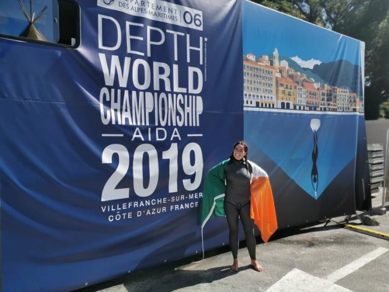 Kildare freediver smashes records at World Freediving Championships in France