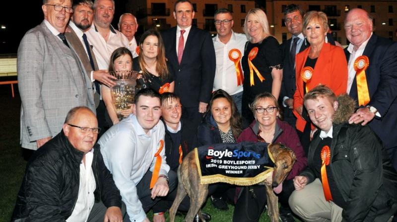 Kildare's Dolores Ruth trained dog pipped in pulsating Derby final