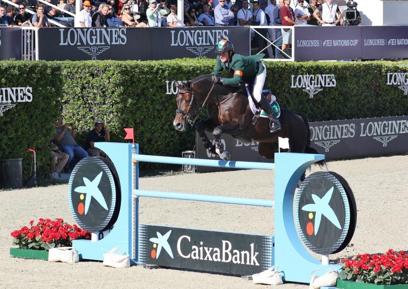 Irish Show Jumping team keep Olympic hopes alive at Longines FEI Nations Cup World Final in