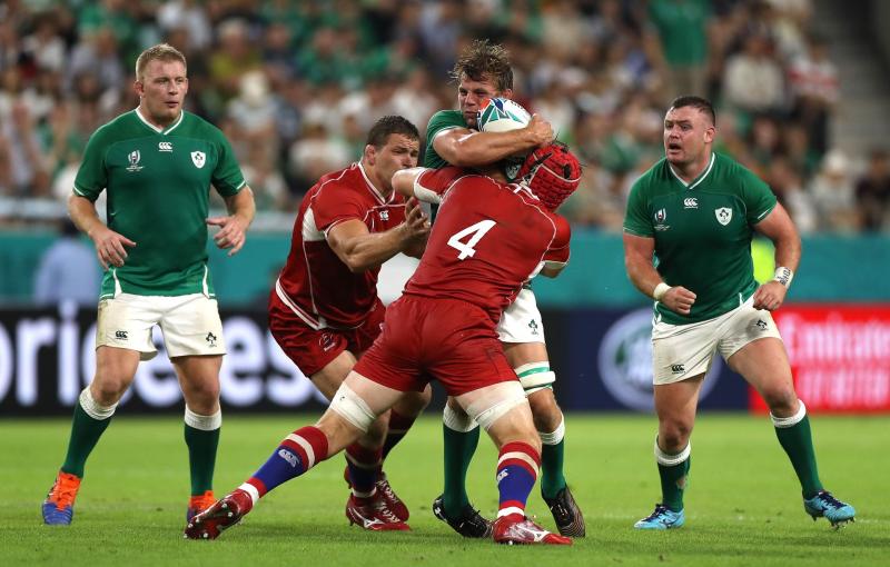 Jordi Murphy still on Rugby World Cup rollercoaster after injury scare