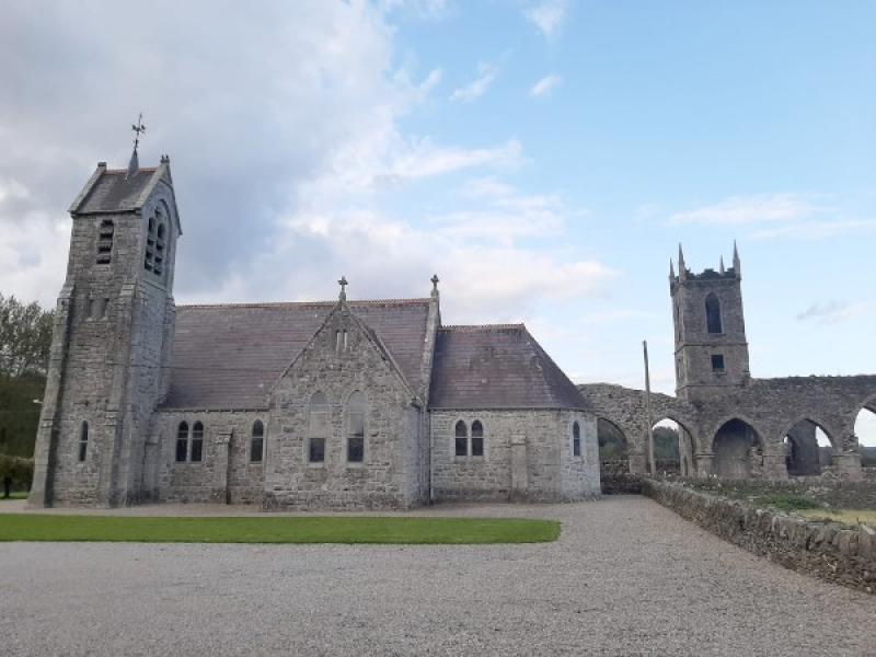 Fundraising effort to repair broken glass at Baltinglass Church 