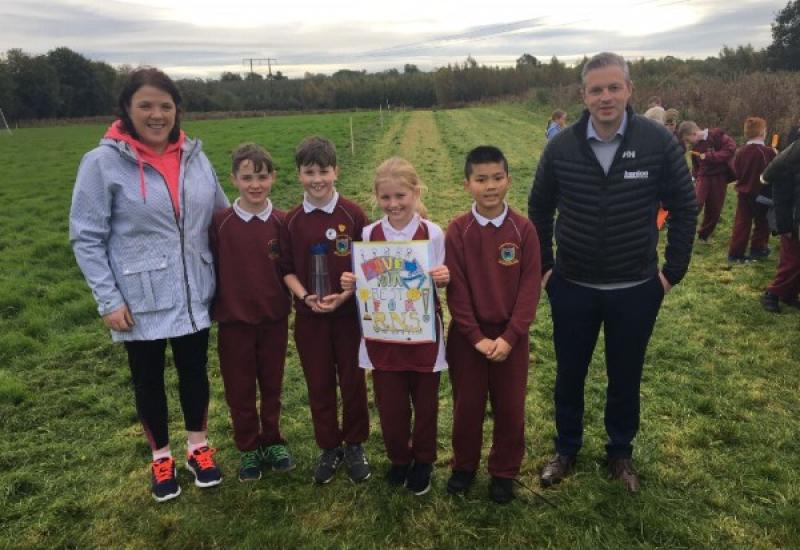 Robertstown National School hosts 'Move your Best' challenge